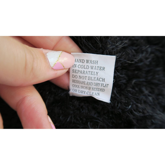 Roommates Women's Striped Nubby Fuzzy Knit Tassel Hem Cardigan Sweater. Size L‎ - Picture 6 of 8